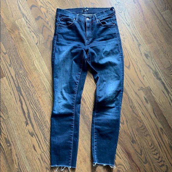 Mother Double Fray Charmer Crop - Photo Finish 26 - Picture 4 of 12